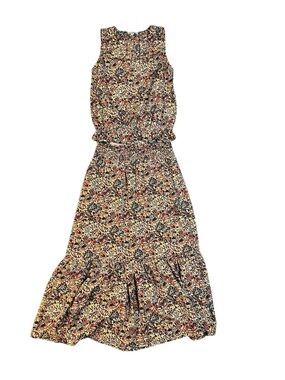 Evereve Floral Paisley Sleeveless Maxi skirt set S/M